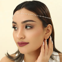 Bijoux de tête Frontal <br> Cristal transparent