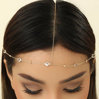 Bijoux de tête frontal <br> Pierres de cristaux frontales - Amora Bijoux 3