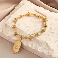 Bracelet Acier Inoxydable <br> Bourdon - Amora Bijoux