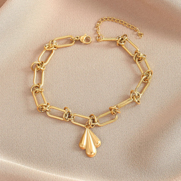 Bracelet Acier Inoxydable <br> Coquillage - Amora Bijoux