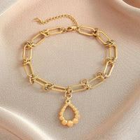 Bracelet Acier Inoxydable <br> Goutte - Amora Bijoux