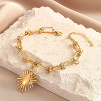 Bracelet Acier Inoxydable <br> Soleil - Amora Bijoux 2